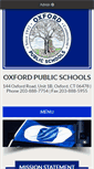 Mobile Screenshot of oxfordpublicschools.org